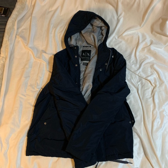 Armani Exchange Puffy Zip-Up Jacket - Picture 2 of 4